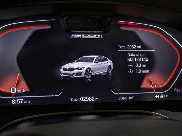 used 2021 BMW M550 car, priced at $61,995