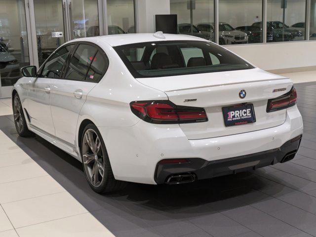 used 2021 BMW M550 car, priced at $61,995