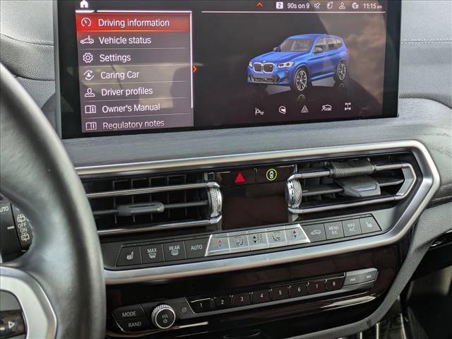 used 2022 BMW X3 car, priced at $39,753