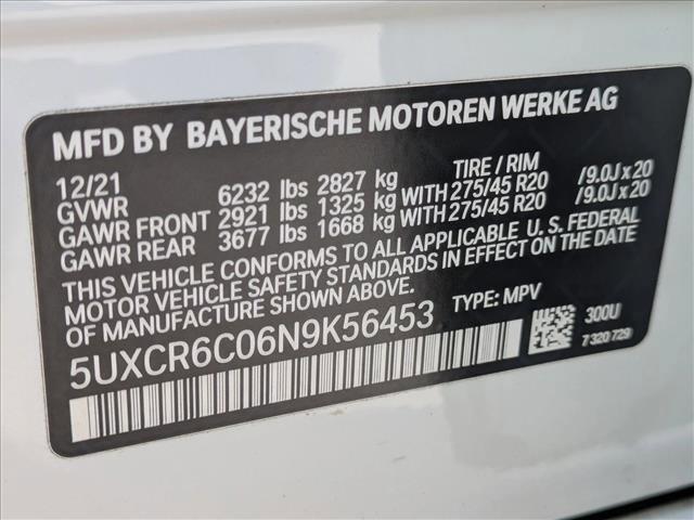 used 2022 BMW X5 car, priced at $38,500