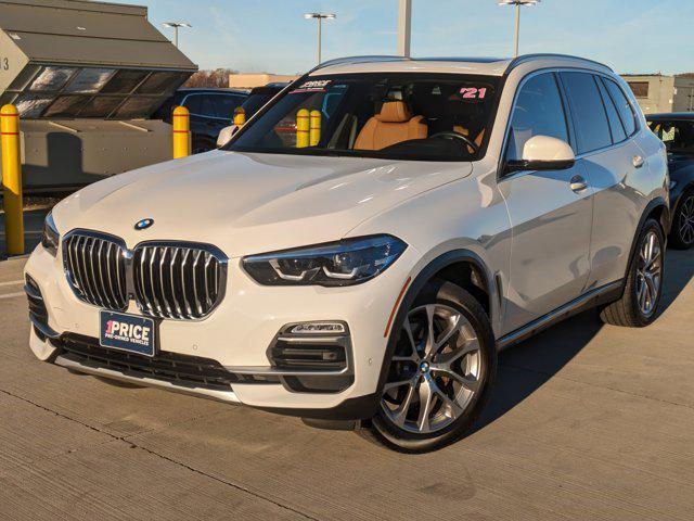 used 2021 BMW X5 car, priced at $37,420