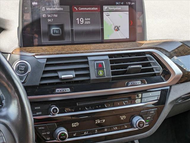 used 2018 BMW X3 car, priced at $19,595