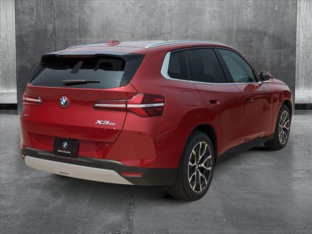new 2025 BMW X3 car, priced at $58,500