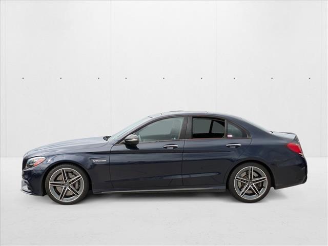 used 2021 Mercedes-Benz AMG C 63 car, priced at $50,250