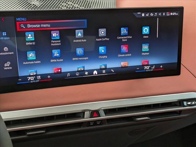 new 2025 BMW iX car, priced at $122,395