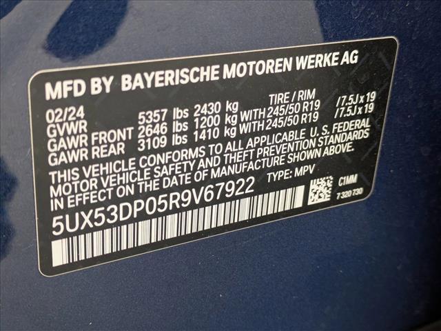 used 2024 BMW X3 car, priced at $38,750