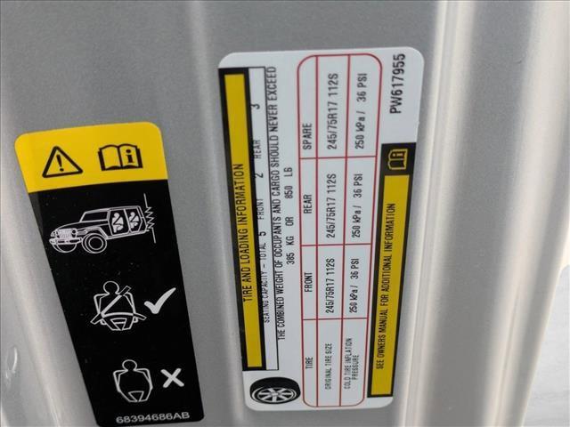 used 2023 Jeep Wrangler car, priced at $30,595