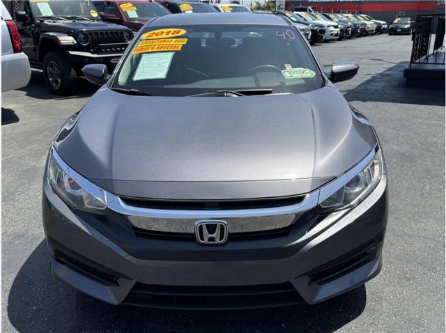 used 2018 Honda Civic car, priced at $14,995