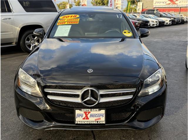 used 2018 Mercedes-Benz C-Class car, priced at $16,995