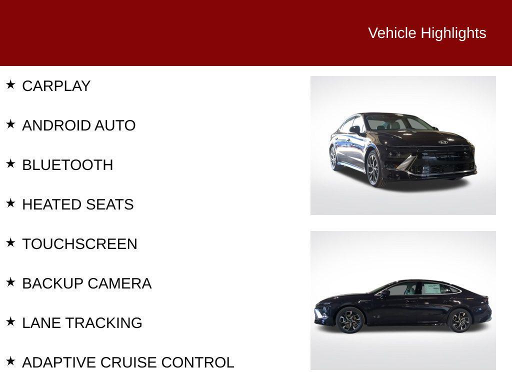 new 2025 Hyundai Sonata car, priced at $27,822