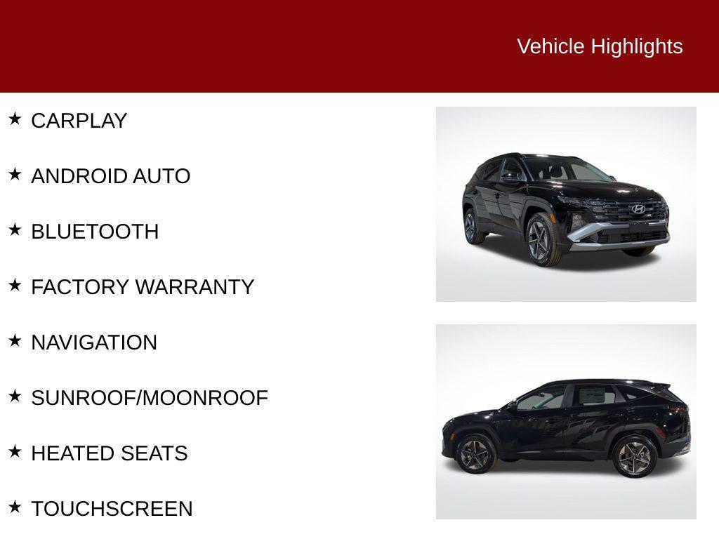 new 2025 Hyundai TUCSON Hybrid car, priced at $31,992
