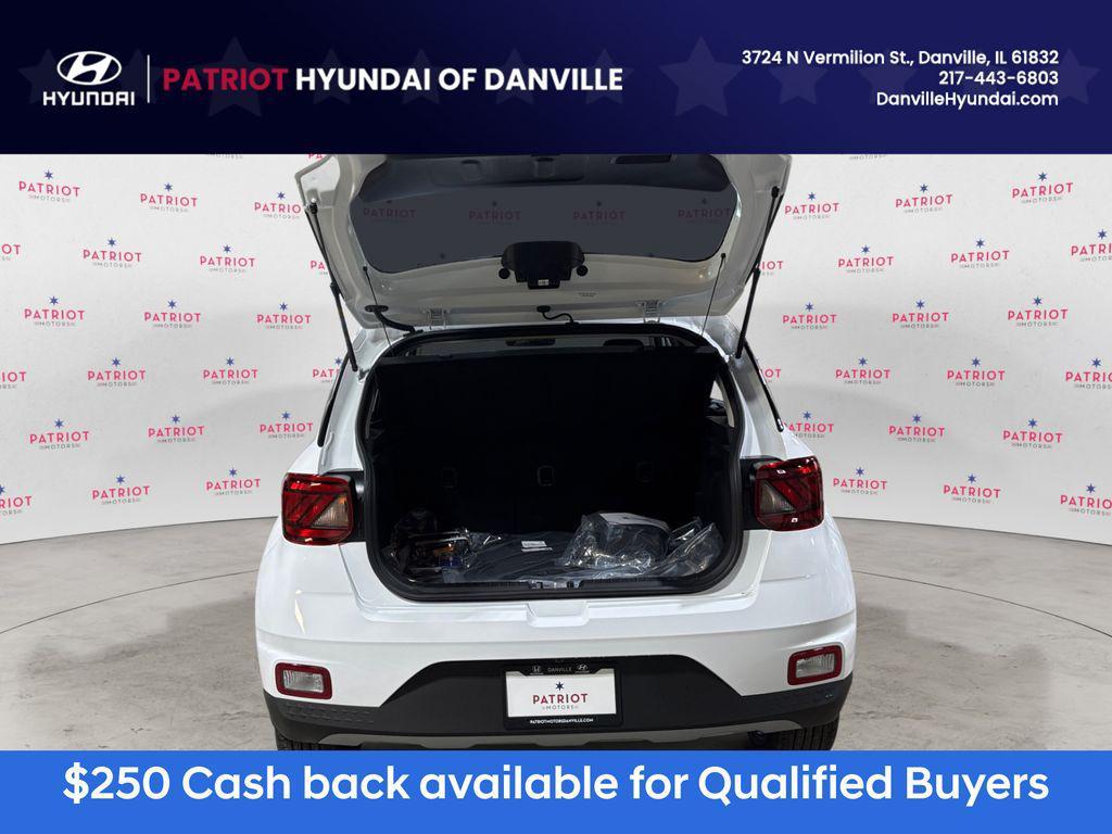 new 2025 Hyundai Venue car, priced at $23,526