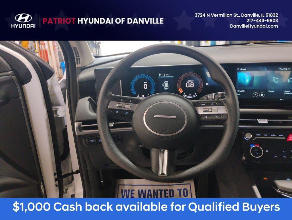 new 2026 Hyundai Tucson car, priced at $34,315