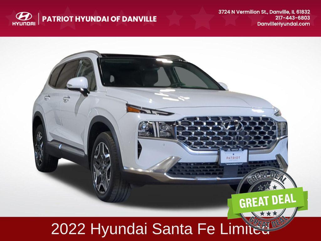 used 2022 Hyundai Santa Fe car, priced at $25,578