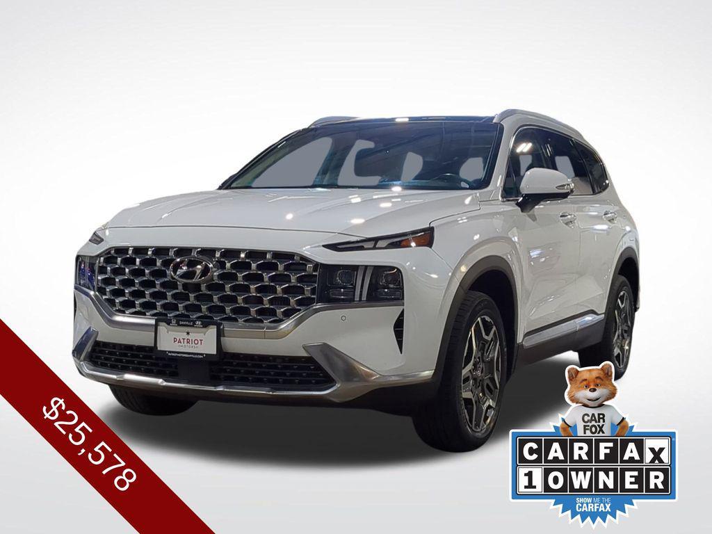 used 2022 Hyundai Santa Fe car, priced at $25,578