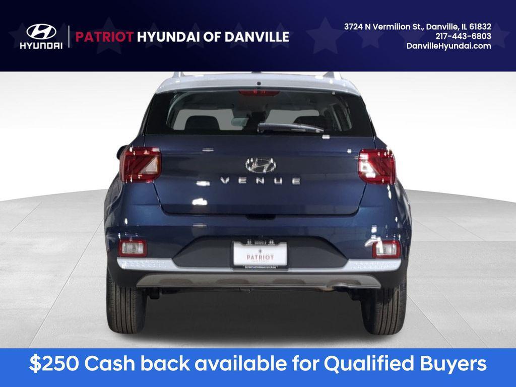 new 2025 Hyundai Venue car, priced at $24,395