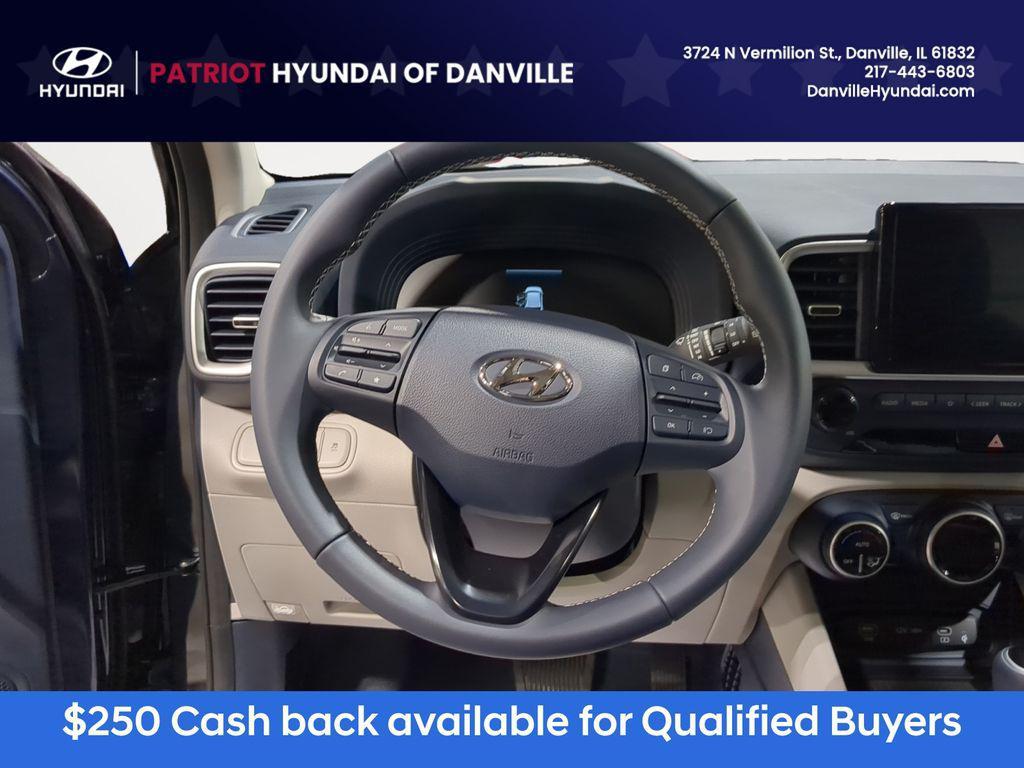 new 2025 Hyundai Venue car, priced at $24,395