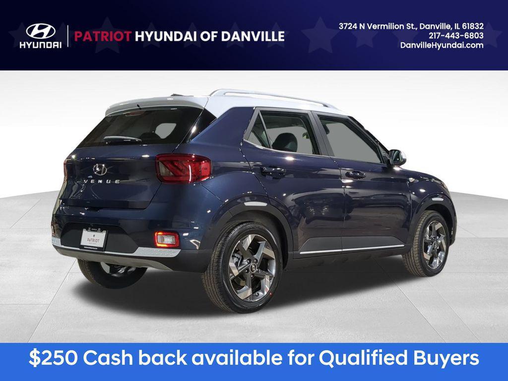 new 2025 Hyundai Venue car, priced at $24,395