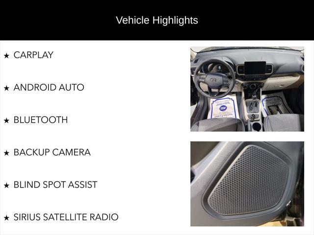new 2025 Hyundai Venue car, priced at $23,895