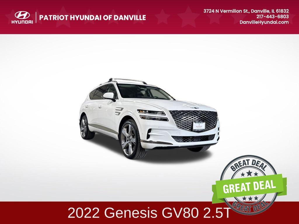 used 2022 Genesis GV80 car, priced at $34,997