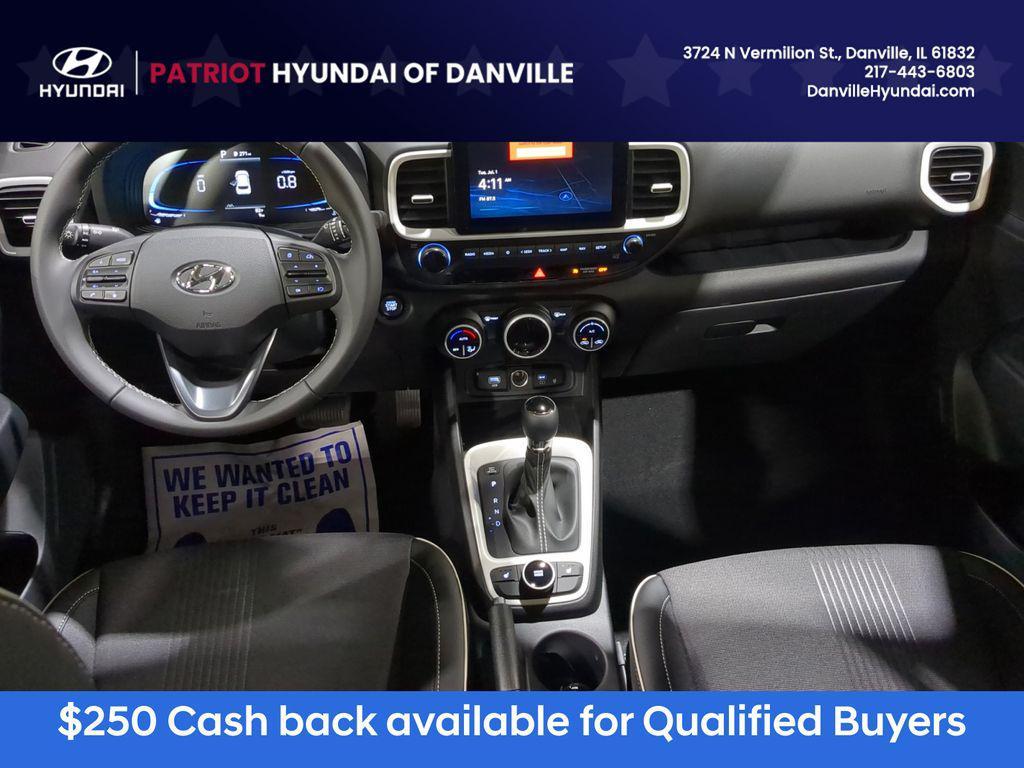 new 2025 Hyundai Venue car, priced at $24,573