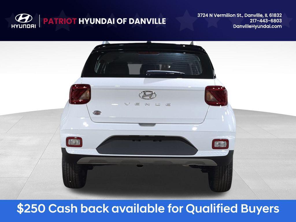 new 2025 Hyundai Venue car, priced at $24,573