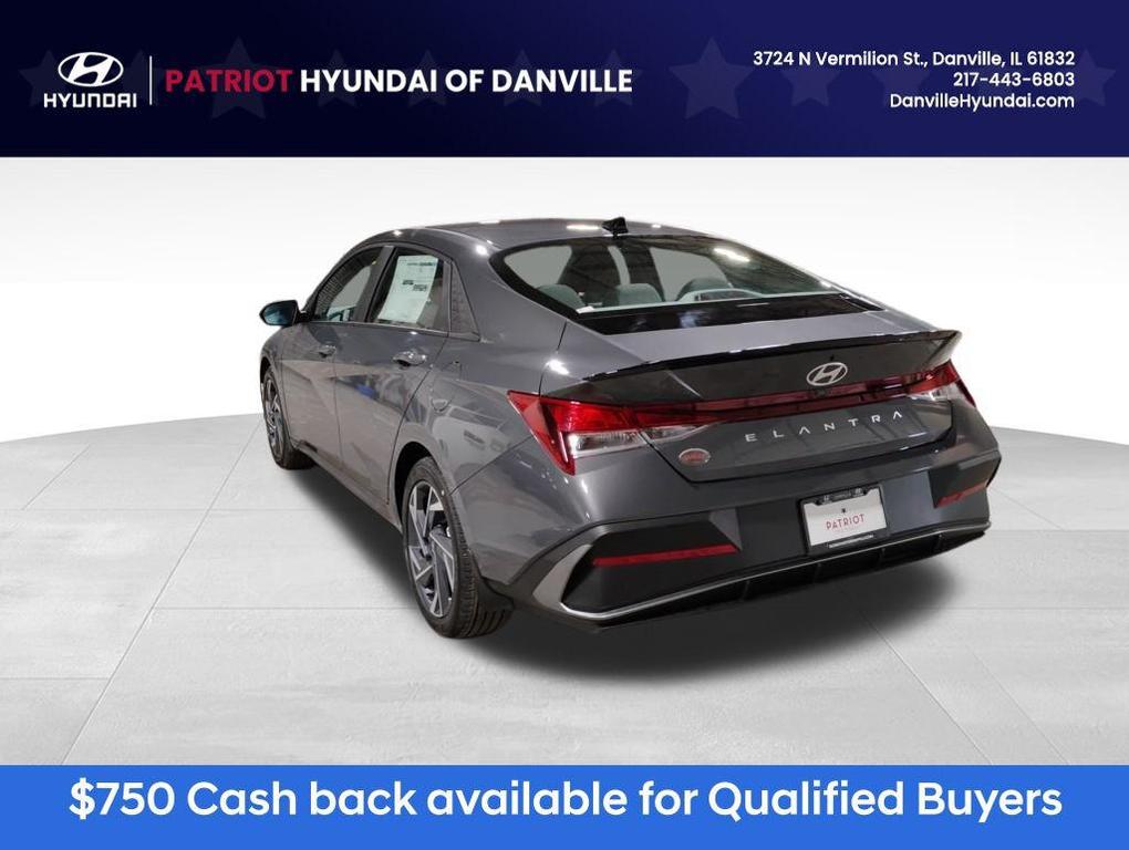 new 2025 Hyundai Elantra car, priced at $23,507