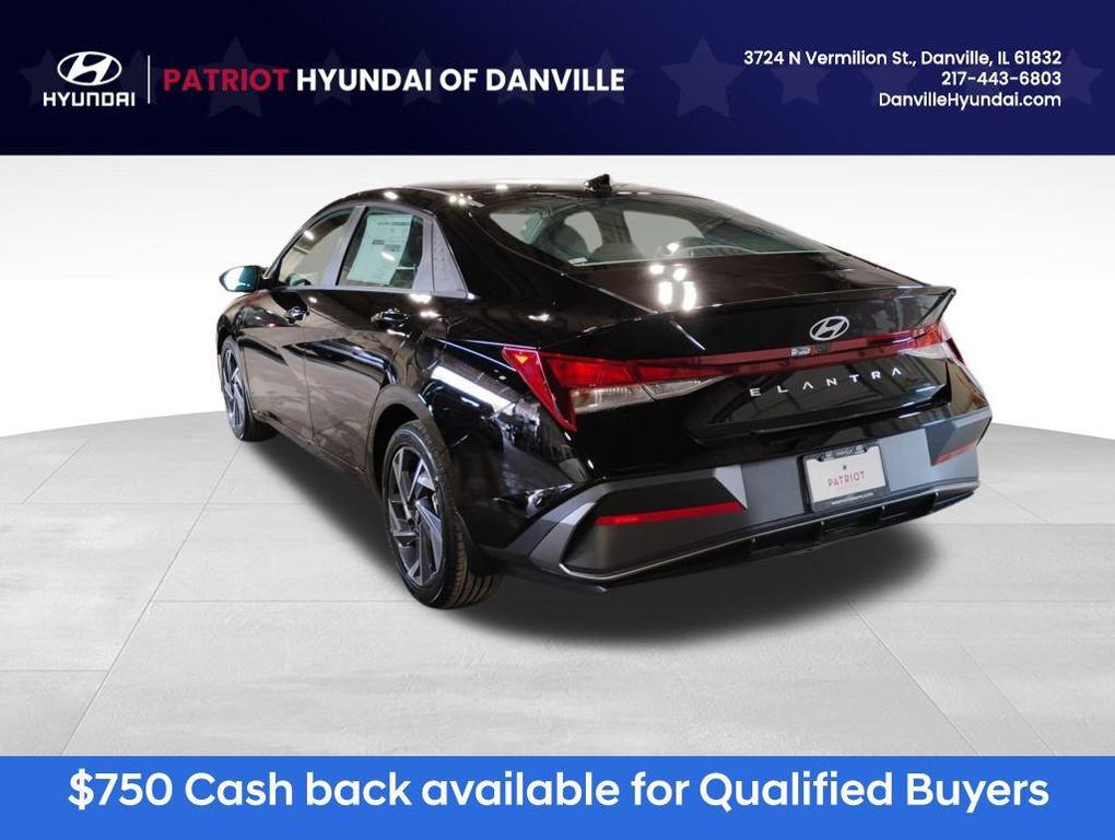 new 2025 Hyundai Elantra car, priced at $23,507