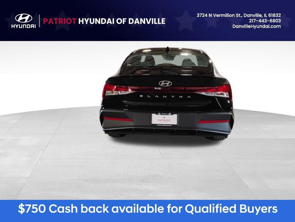 new 2025 Hyundai Elantra car, priced at $23,507