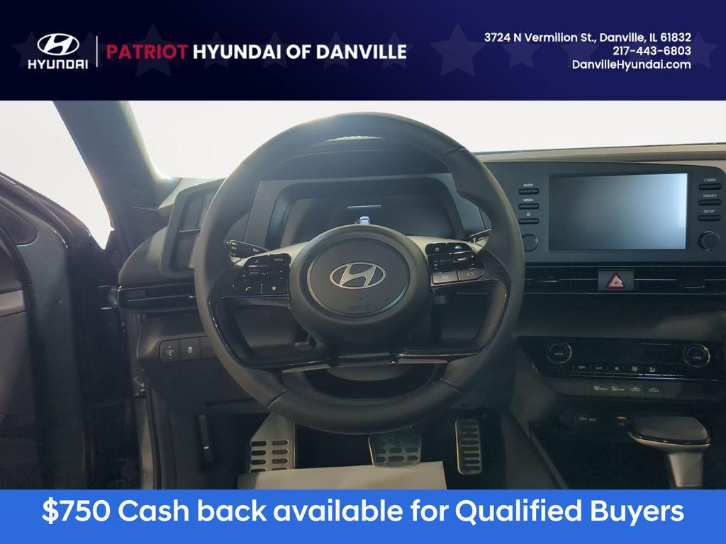new 2025 Hyundai Elantra car, priced at $23,431