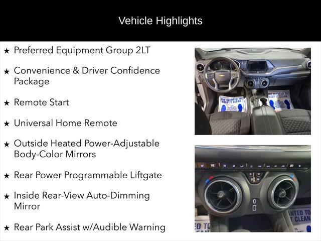 used 2022 Chevrolet Blazer car, priced at $22,997