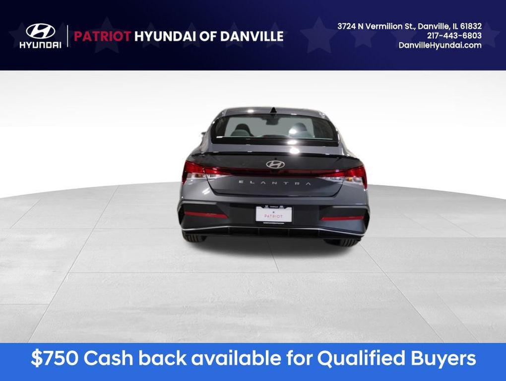 new 2025 Hyundai Elantra car, priced at $23,490