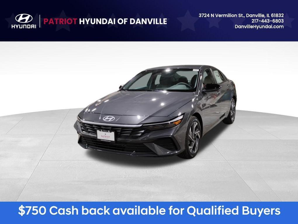 new 2025 Hyundai Elantra car, priced at $23,490