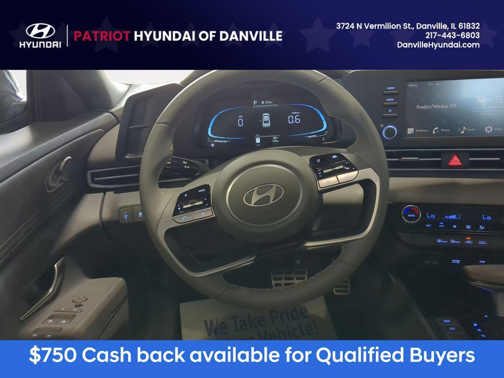 new 2025 Hyundai Elantra car, priced at $23,464