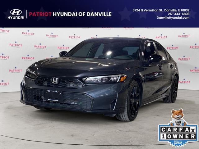 used 2025 Honda Civic car, priced at $26,387