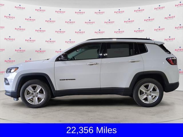 used 2022 Jeep Compass car, priced at $21,537