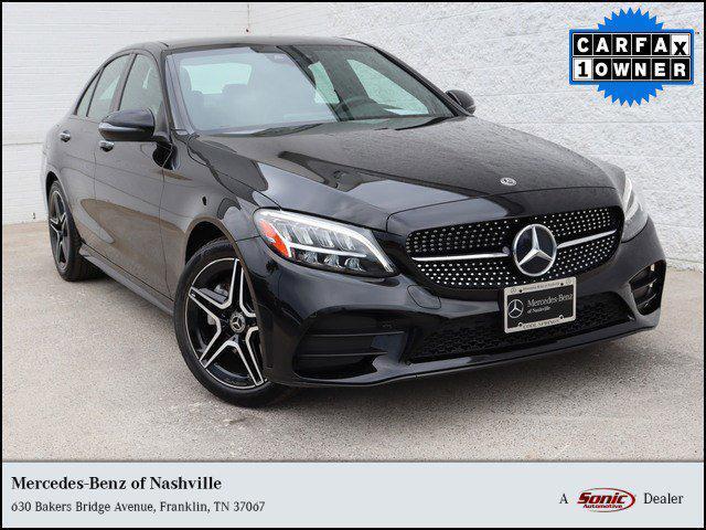 used 2021 Mercedes-Benz C-Class car, priced at $30,496