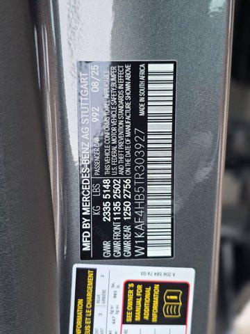 new 2026 Mercedes-Benz C-Class car, priced at $60,200