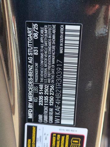 new 2026 Mercedes-Benz C-Class car, priced at $60,200