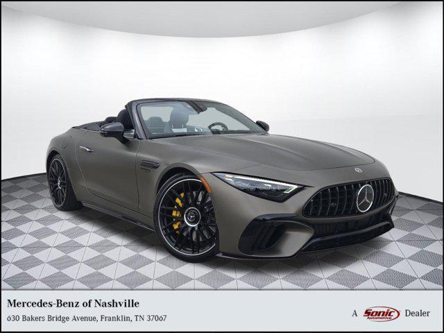 used 2022 Mercedes-Benz AMG SL 63 car, priced at $109,999
