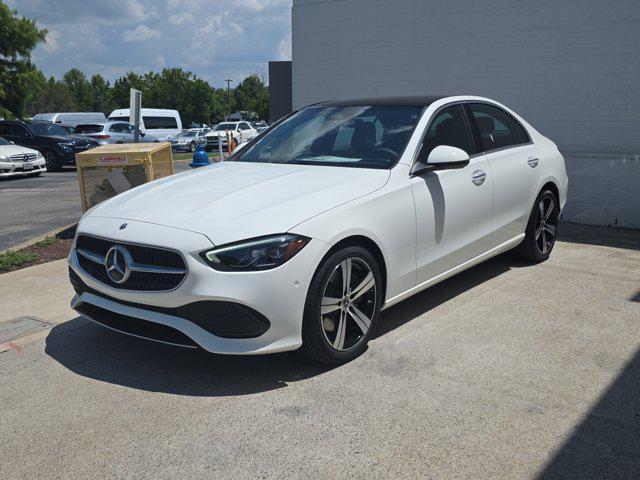 new 2025 Mercedes-Benz C-Class car, priced at $52,885