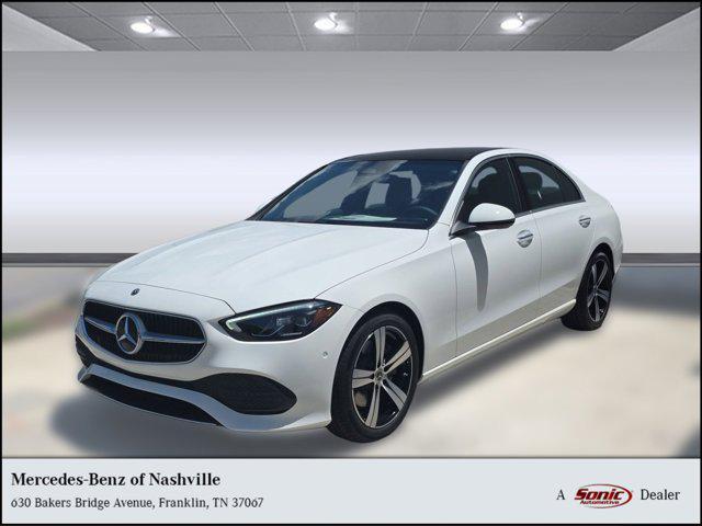used 2025 Mercedes-Benz C-Class car, priced at $48,881