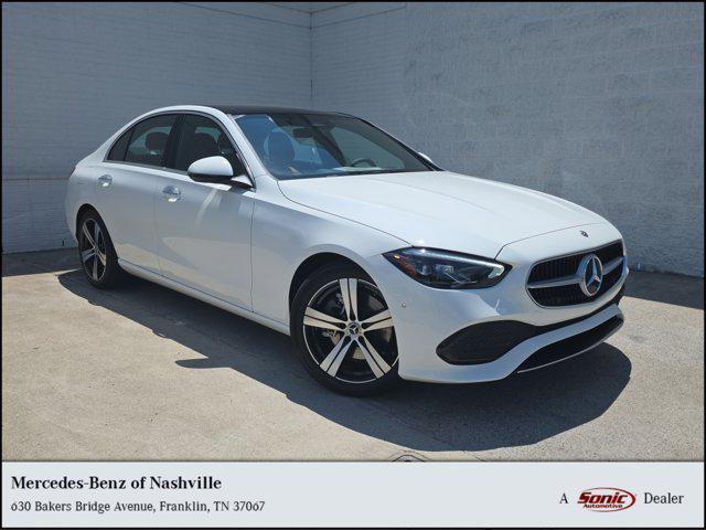 new 2025 Mercedes-Benz C-Class car, priced at $52,885