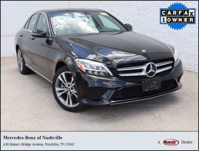 used 2021 Mercedes-Benz C-Class car, priced at $35,999
