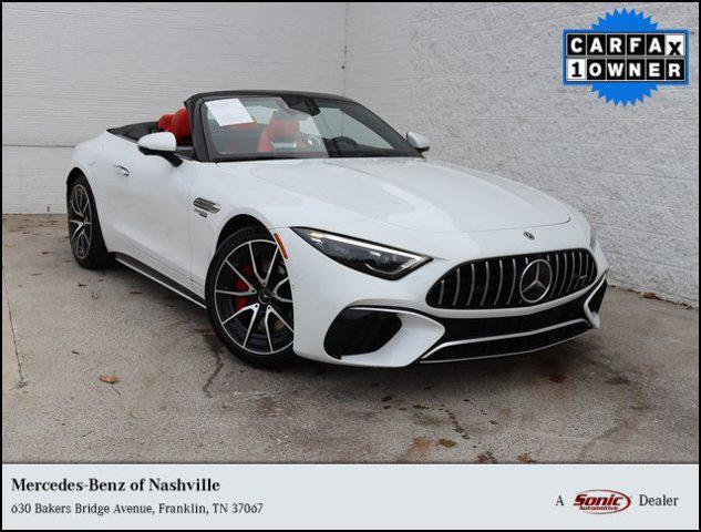 used 2022 Mercedes-Benz AMG SL 55 car, priced at $95,788