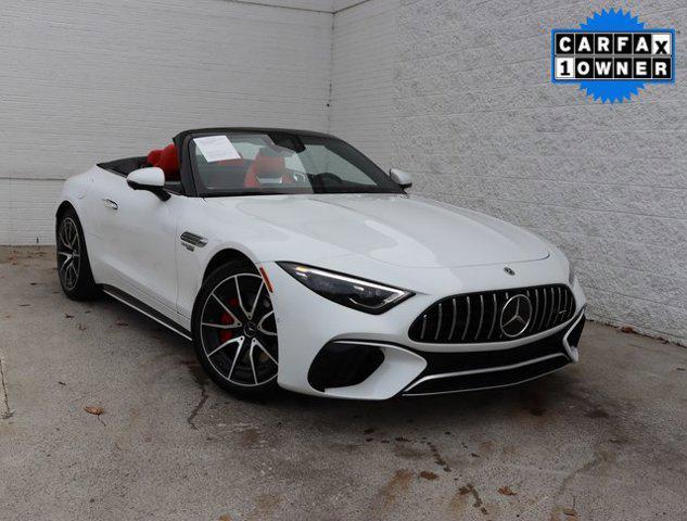 used 2022 Mercedes-Benz AMG SL 55 car, priced at $95,788