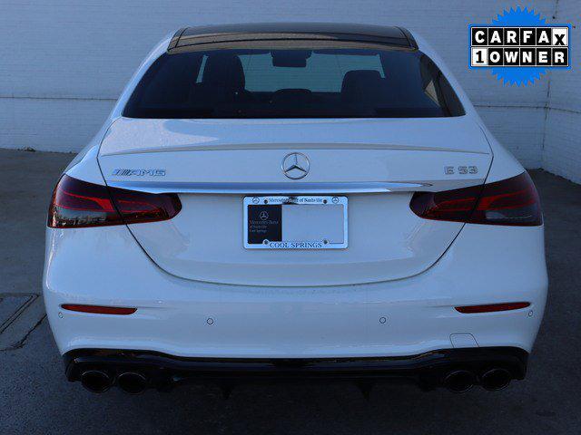 used 2023 Mercedes-Benz AMG E 53 car, priced at $70,998