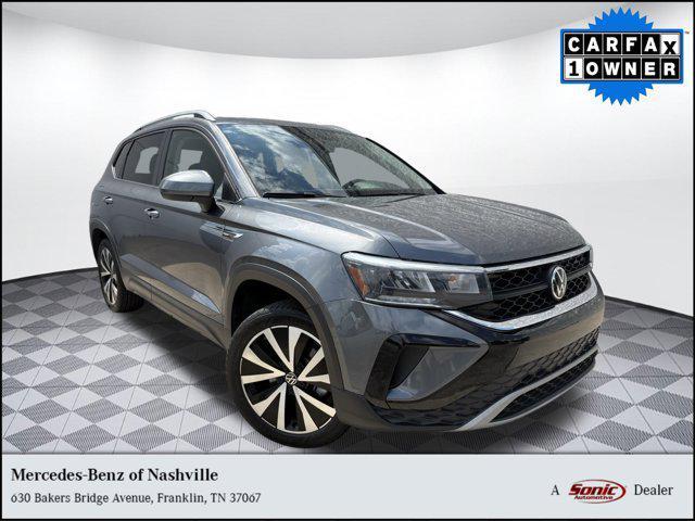 used 2022 Volkswagen Taos car, priced at $17,888