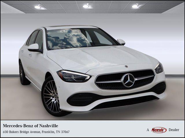new 2024 Mercedes-Benz C-Class car, priced at $48,580