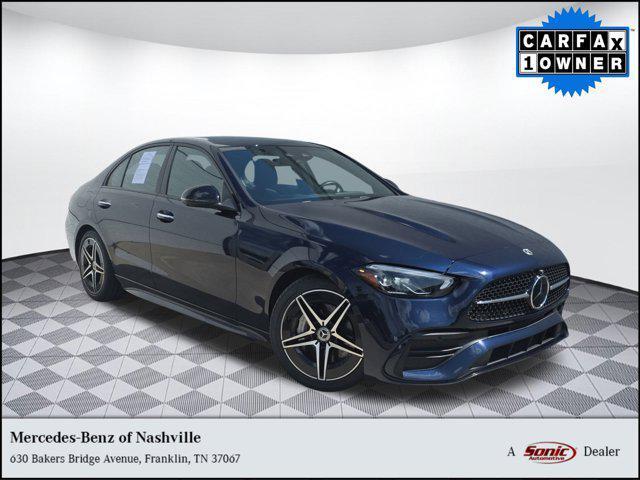 used 2023 Mercedes-Benz C-Class car, priced at $36,708